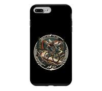 Mountain Bike Forest Trail Mountains Wreath Case for iPhone 7 Plus/8 Plus
