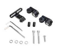 Mountain Bike Fork Mount Headlight Bracket Bike Front Light Bracket Flashlight Holder Stand Cycling Parts