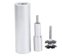 Mountain Bike Front Fork Sunflower Driving Tool High Precision CNC Lathe Hardened Heat Treatment Non Slip Sleeve Replaceable Screws for Bike Front Fork Installation Aluminum Alloy