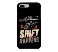 Mountain Bike Funny Bike Gear Pun Shift Happens Case for iPhone 7 Plus/8 Plus