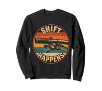 Mountain Bike Funny Bike Gear Pun Shift Happens Sweatshirt