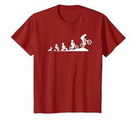 Mountain Bike Funny Evolution - Growing Stages of MTB T-Shirt