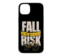 Mountain Bike Funny Fall Risk Case for iPhone 14 Plus