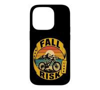 Mountain Bike Funny Fall Risk Case for iPhone 14 Pro