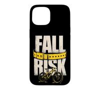Mountain Bike Funny Fall Risk Case for iPhone 15