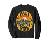 Mountain Bike Funny Fall Risk Sweatshirt