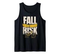 Mountain Bike Funny Fall Risk Tank Top