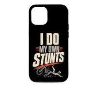 Mountain Bike Funny I Do My Own Stunts Case for iPhone 12/12 Pro