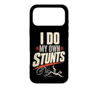 Mountain Bike Funny I Do My Own Stunts Case for iPhone 17 Pro Max
