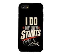 Mountain Bike Funny I Do My Own Stunts Case for iPhone SE (2020) / 7/8
