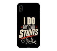 Mountain Bike Funny I Do My Own Stunts Case for iPhone XS Max