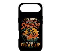 Mountain Bike Funny Takes A Special Idiot To Ride A Cliff Case for iPhone Air
