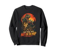 Mountain Bike Funny - This Trail Was Not On The Map Sweatshirt