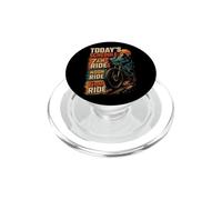 Mountain Bike Funny Today's Schedule 7am Noon 6pm Ride PopSockets PopGrip for MagSafe
