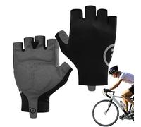 Mountain Bike Gloves, Biking Gloves, Non-slip Shock Absorption Lightweight Half-finger Mitten for Teen Gym Skiing Weightlifting Motorcycle Hot Weather