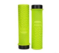 Mountain Bike Grips with Lock On Technology, Non Slip Design for Better Control, Perfect for Long Rides and Various Bicycle Types (Green)