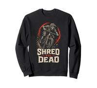 Mountain Bike Halloween Shred Til Dead Sweatshirt
