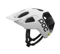 POC Cularis Hydrogen White/Uranium Black Matt w. Logo Cycling Helmet M