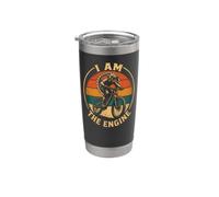 Mountain Bike I Am The Engine Stainless Steel Insulated Tumbler