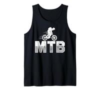 Mountain Bike MTB Downhill Speed Trail Cyclist Tank Top