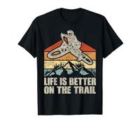Mountain Bike MTB - LIFE IS BETTER ON THE TRAIL T-Shirt