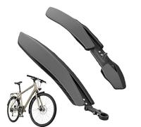 Mountain Bike Mud Guard - Front And Rear Adjustable Splash Guard For 24/26/27.5 Inch Bicycles - Bicycle Mudguards | Clip-On Mud Guards For Mountain Bikes Road Bike City Bikes