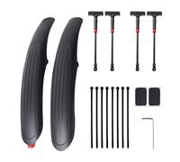 Mountain Bike Mudguard Set - Mudguard and Rear Set, Safe Protective Cover for Road, Trails and Urban Travel, Ideal for Rain Cycling
