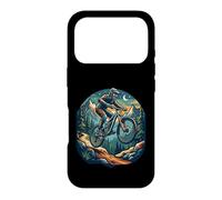 Mountain Bike Night Jump Moon Mountains Cycling Case for iPhone 17 Pro