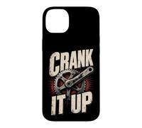 Mountain Bike Parts Gear Crank It Up Case for iPhone 14 Plus