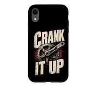 Mountain Bike Parts Gear Crank It Up Case for iPhone XR