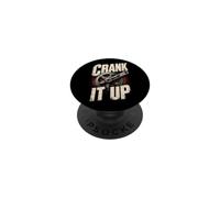 Mountain Bike Parts Gear Crank It Up PopSockets Adhesive PopGrip