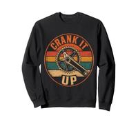 Mountain Bike Parts Gear Crank It Up Sweatshirt