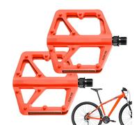Mountain Bike Pedals | Road Bike Pedals,Non-slip Reflective Platforms with 10 Traction Pins for Indoor Gym, Cardiovascular Exercise and Outdoor Use PA