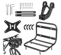 Mountain Bike Rack - Quick Release Strong Load Bearing, Bike front rack | Bicycle front fork racks Cargo for Kids Adults, Heavy Duty Rear, Carrier for Cycling and Outdoor