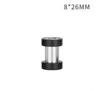 Mountain Bike Rear Shock Absorber Bushing for DNM, Aluminum Tube with Black Rubber Pad for Optimal Performance (26MM)