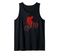 Mountain Bike Red Speed Trail Rider Fast MTB Tank Top