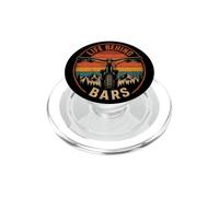 Mountain Bike Rider Life Behind Bars Handlebar PopSockets PopGrip for MagSafe
