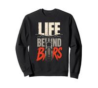 Mountain Bike Rider Life Behind Bars Handlebar Sweatshirt