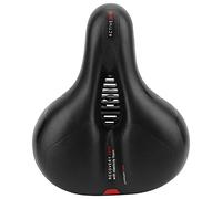 Mountain Bike Saddle, Comfortable Hollow Breathable Seat with Anti - Shock Balls, Ergonomic Bike Saddle for Men and Women, Compatible with Most City Mountain (Pink)
