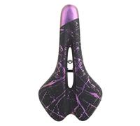 Mountain Bike Saddle | Racing Saddle with Print - Perforated Structure, Shock Absorbing and Breathable for Men and Women, Ideal for Road and Mountain