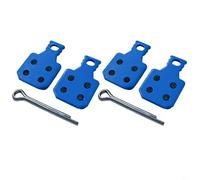 Mountain Bike Scooter Disc Brake Pads Metal Resin Blend Offering Steady Braking Performance And Enhanced Durability For Aggressive Trail And Road Use(Blue)