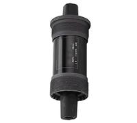 Mountain Bike Sealed Bottom Bracket 68mm Steel Axis with Screw for Square Hole Crank, Upgraded Quality for Stable Transmission, Fit for Mountain and Road Bike (118MM)