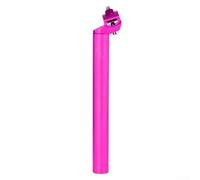 Mountain Bike Seatpost 30.9mm 31.6mm Aluminium Alloy Short Tube 300Mm Bicycle Seat Post Road Bike Cycling Components Black Red Pink Green(31.6 * 300mm purple)