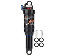 Mountain Bike Soft Rear Frame Tail Shock Absorber, 190mm Air Pressure Bicycle Suspension - Lightweight Durable Design, Adjustable Damping Lockout, Ideal for Harsh Trails (190MM)