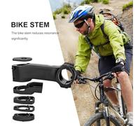 Mountain Bike Stem, Aluminium Alloy Bicycle Handlebar Support - 7 Degree Adjustable for Long Distance Racing, Adventure, Mountain Road