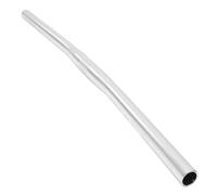 Mountain Bike Straight Handlebar, Bike Bar Silver Aluminum Alloy | Lightweight Build, Comfortable Grip, Upright Riding Position Support, Sl ppearance, for Bike Use