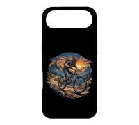 Mountain Bike Sunset Backpack Mountains Nature Case for iPhone Air