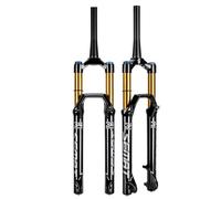 Mountain Bike Suspension Fork 26/27.5/29inch 1-1/2" Tapered tube Air Fork | Travel 120mm 9*100mm QR Dirt Jump Bike Disc Brake Front Fork Rebound Adjustment