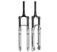 Mountain Bike Suspension Fork 26/27.5/29inch 1-1/2" Tapered tube Air Fork | Travel 120mm 9*100mm QR Dirt Jump Bike Disc Brake Front Fork Rebound Adjustment