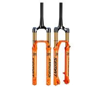 Mountain Bike Suspension Fork 26/27.5/29inch 1-1/2" Tapered tube Air Fork | Travel 120mm 9*100mm QR Dirt Jump Bike Disc Brake Front Fork Rebound Adjustment